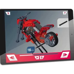 CLEMENTONI - Construcciones y coches de juguete, juego educativo de ciencias: Roadster y Dragster