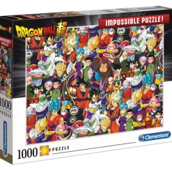 CLEMENTONI - DragonBallZ - Puzzle Desafío Anime 1000 Piezas ㅤ* Juegos Y Puzzles