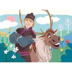 CLEMENTONI - Frozen - Puzzles infantiles de 48 piezas Disney Frozen ㅤ