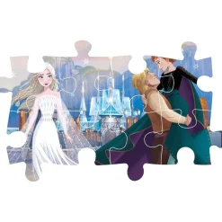 CLEMENTONI - Frozen - Puzzle infantil de 24 maxi piezas grandes Disney ㅤ* Juegos Y Puzzles