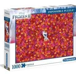 CLEMENTONI - Frozen - Rompecabezas Imposible Frozen 1000 piezas ㅤ