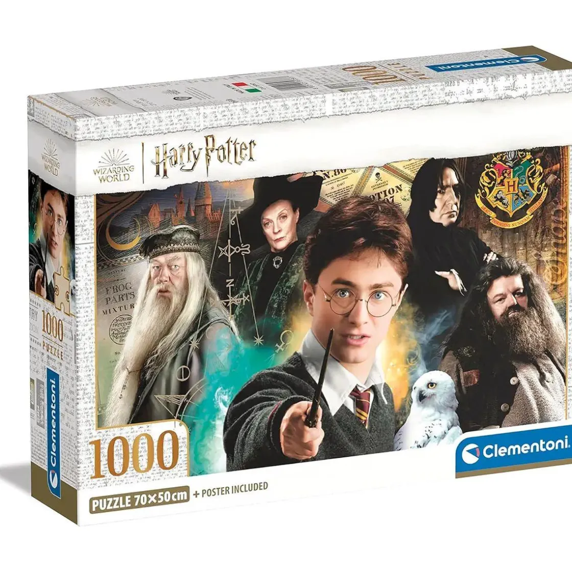 CLEMENTONI - Harry Potter - Puzzle 1000 Piezas ㅤ* Juegos Y Puzzles