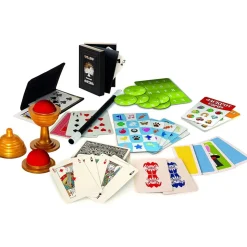 CLEMENTONI - Juego de magia con 70 trucos para pequeños magos ㅤ
