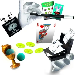 CLEMENTONI - Juego de magia con 70 trucos para pequeños magos ㅤ