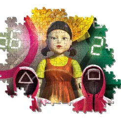 CLEMENTONI - Juego de puzzle El Juego del Calamar