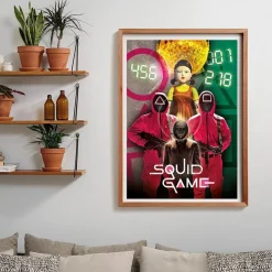 CLEMENTONI - Juego de puzzle El Juego del Calamar