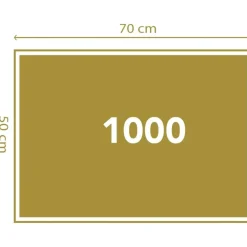 CLEMENTONI - Juego de puzzle multicolor, 1000 piezas ㅤ