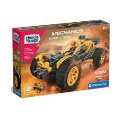 CLEMENTONI - Juego educativo de ciencias y construcciones: vehículos para armar