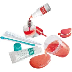 CLEMENTONI - Kit Científico de Esmaltes Seguros y Divertidos ㅤ