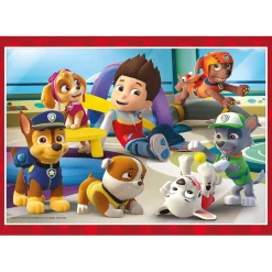 CLEMENTONI - Patrulla Canina - Puzzle infantil de Patrulla Canina: conjunto de 12, 16, 20 y 24 piezas, color variado, talla única ㅤ
