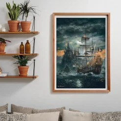 CLEMENTONI - Puzzle 1500 piezas High Quality Collection - Barco Pirata* Juegos Y Puzzles