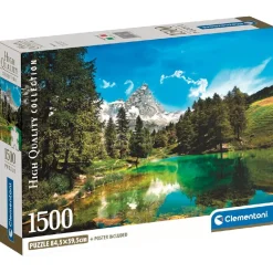 CLEMENTONI - Puzzle 1500 piezas High Quality Collection - Lago Azul