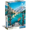 CLEMENTONI - Puzzle 500 piezas High Quality Collection - Braies Lake* Juegos Y Puzzles