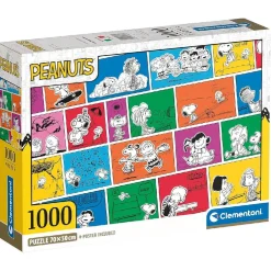 CLEMENTONI - Puzzle 1000 piezas Impossible - Peanuts