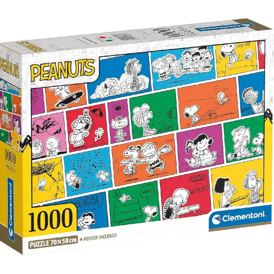 CLEMENTONI - Puzzle 1000 piezas Impossible - Peanuts