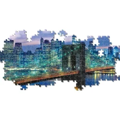 CLEMENTONI - Puzzle 1000 piezas Panorama - Puente de Brooklyn* Juegos Y Puzzles