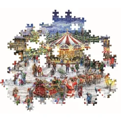 CLEMENTONI - Puzzle 1500 piezas - Feria de navidad