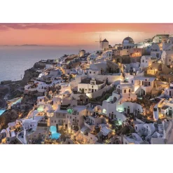 CLEMENTONI - Puzzle 1000 piezas High Quality Collection - Sombras de Santorini