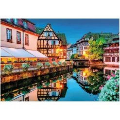 CLEMENTONI - Puzzle 500 piezas High Quality Collection - Strasbourg Old Town* Juegos Y Puzzles