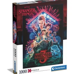CLEMENTONI - Puzzle 1000 piezas de Stranger Things