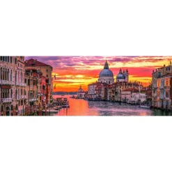 CLEMENTONI - Puzzle 1000 piezas Panorama - El Gran Canal, Venecia* Juegos Y Puzzles