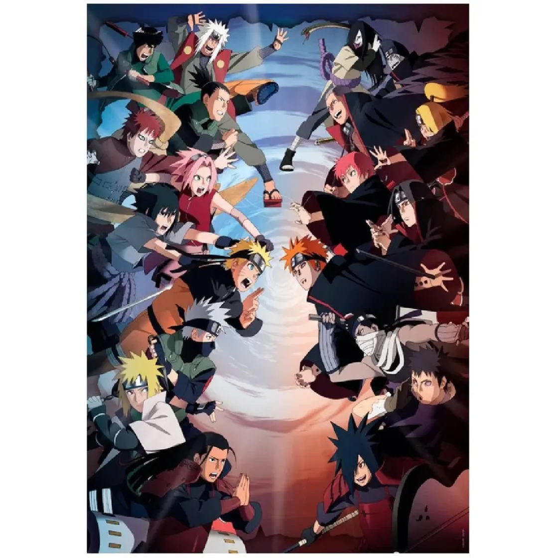 CLEMENTONI - Puzzle 1000 piezas Naruto Shippuden
