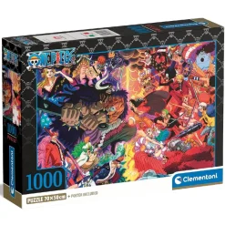 CLEMENTONI - Puzzle 1000 piezas - One Piece