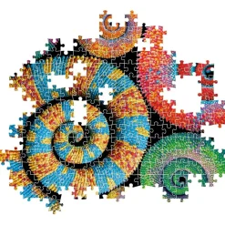 CLEMENTONI - Puzzle 500 piezas Colorboom Collection - Colas rizadas* Juegos Y Puzzles