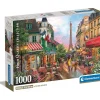 CLEMENTONI - Puzzle 1000 piezas flores en Paris ㅤ* Juegos Y Puzzles