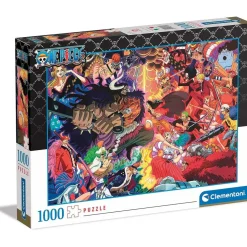 CLEMENTONI - Puzzle adulto 1000 piezas: One Piece ㅤ* Juegos Y Puzzles