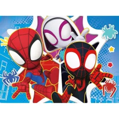 CLEMENTONI - Puzzle Infantil de 48 Piezas de Marvel Spidey ㅤ* Juegos Y Puzzles