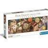 CLEMENTONI - Puzzle Panorama de 1000 piezas: Mesa del Herbolista ㅤ* Juegos Y Puzzles