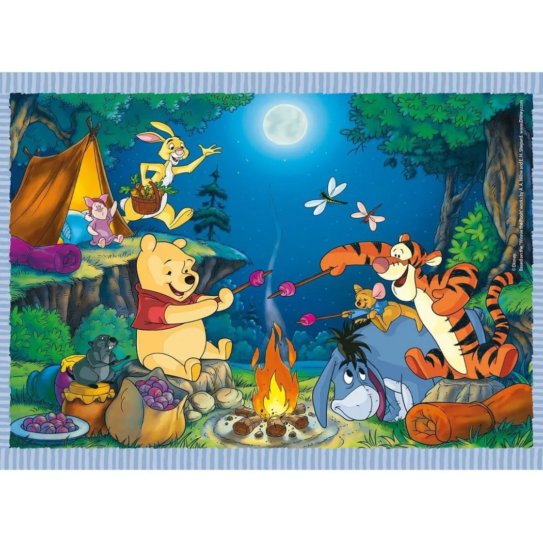 CLEMENTONI - Puzzles infantiles de 12, 16, 20 y 24 piezas Disney Winnie The Pooh ㅤ* Juegos Y Puzzles