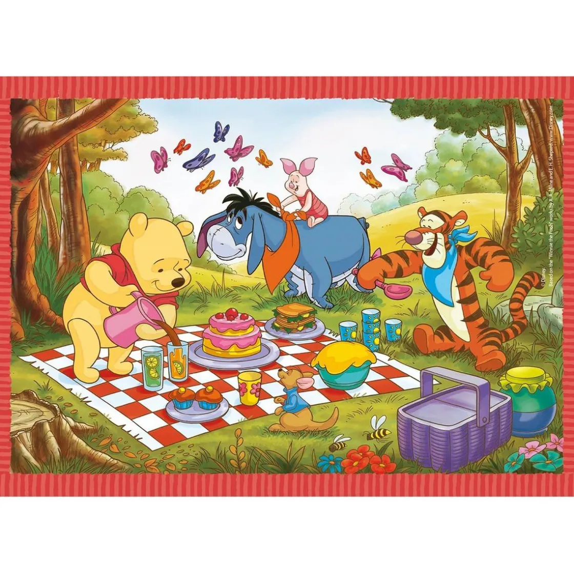 CLEMENTONI - Puzzles infantiles de 12, 16, 20 y 24 piezas Disney Winnie The Pooh ㅤ* Juegos Y Puzzles