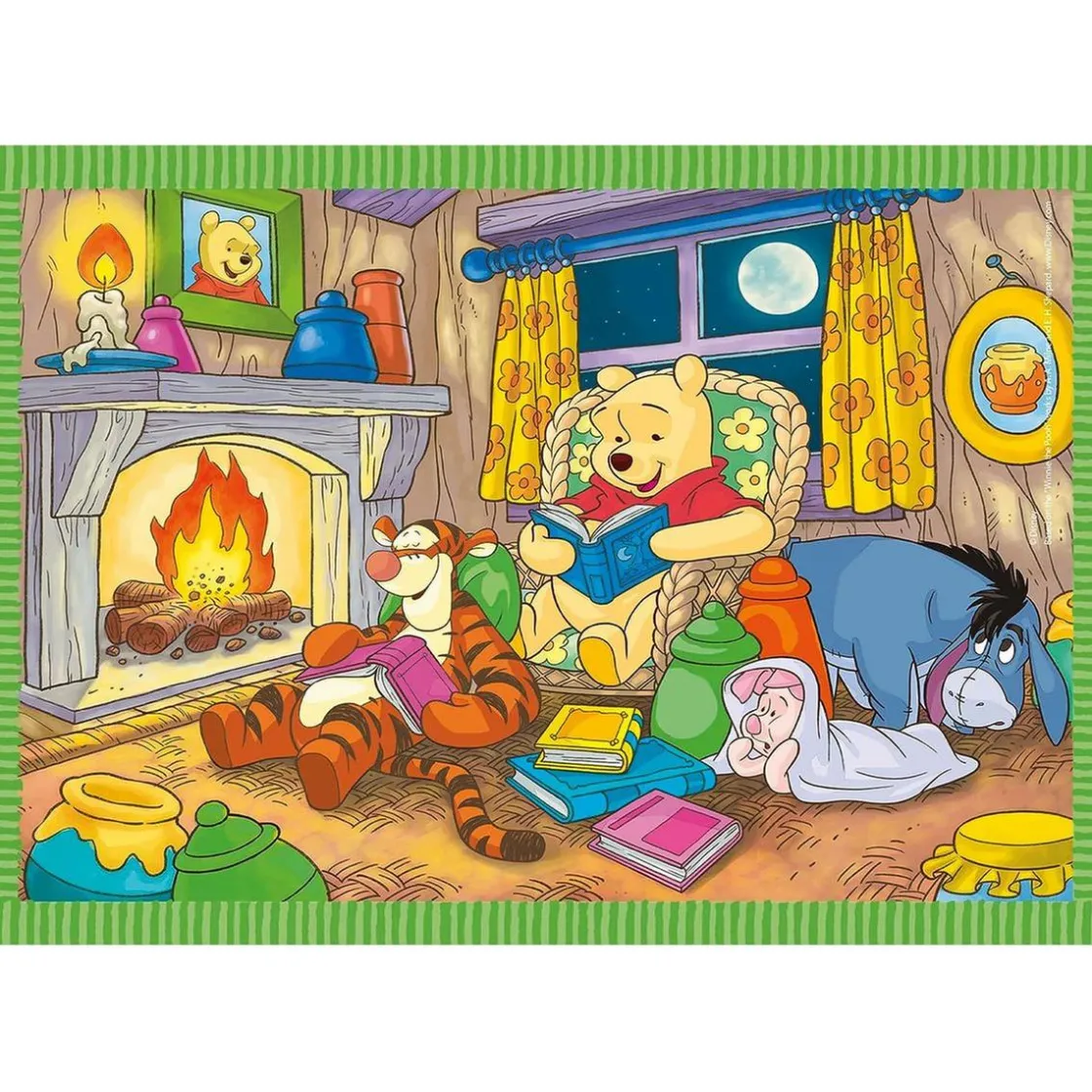 CLEMENTONI - Puzzles infantiles de 12, 16, 20 y 24 piezas Disney Winnie The Pooh ㅤ* Juegos Y Puzzles