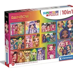 CLEMENTONI - Puzzles progresivos multicolor de distintos tamaños 4 años en adelante ㅤ* Juegos Y Puzzles