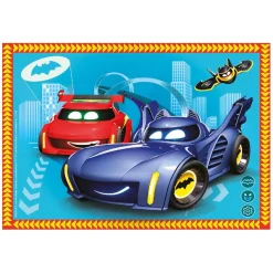CLEMENTONI - Puzzles progresivos 4 en 1 - Batwheels