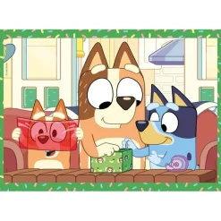 CLEMENTONI - Puzzles progresivos 4 en 1 - Bluey