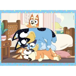 CLEMENTONI - Puzzles progresivos 4 en 1 - Bluey