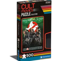 CLEMENTONI - Rompecabezas de películas de culto Ghostbusters de 500 piezas ㅤ* Juegos Y Puzzles