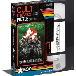 CLEMENTONI - Rompecabezas de películas de culto Ghostbusters de 500 piezas ㅤ* Juegos Y Puzzles
