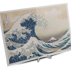 CLEMENTONI - Rompecabezas de la gran ola de Hok - 1000 piezas, arte famoso ㅤ* Juegos Y Puzzles