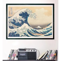 CLEMENTONI - Rompecabezas de la gran ola de Hok - 1000 piezas, arte famoso ㅤ* Juegos Y Puzzles