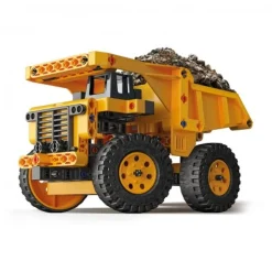 CLEMENTONI - Set de construcción Mechanics Camión minero con instrucciones en App ㅤ* Steam