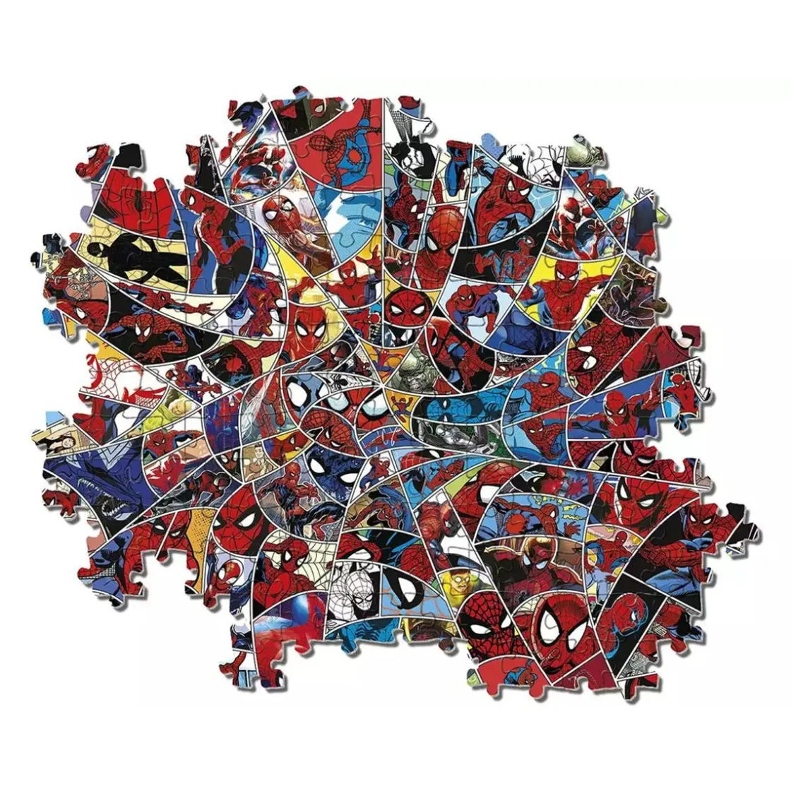 CLEMENTONI - Spider-man - Puzzle Impossible Spiderman 1000 piezas Marvel ㅤ