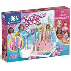 CLEMENTONI Idea! - Laboratorio de bolígrafos - Princesas Disney* Arte Y Manualidades