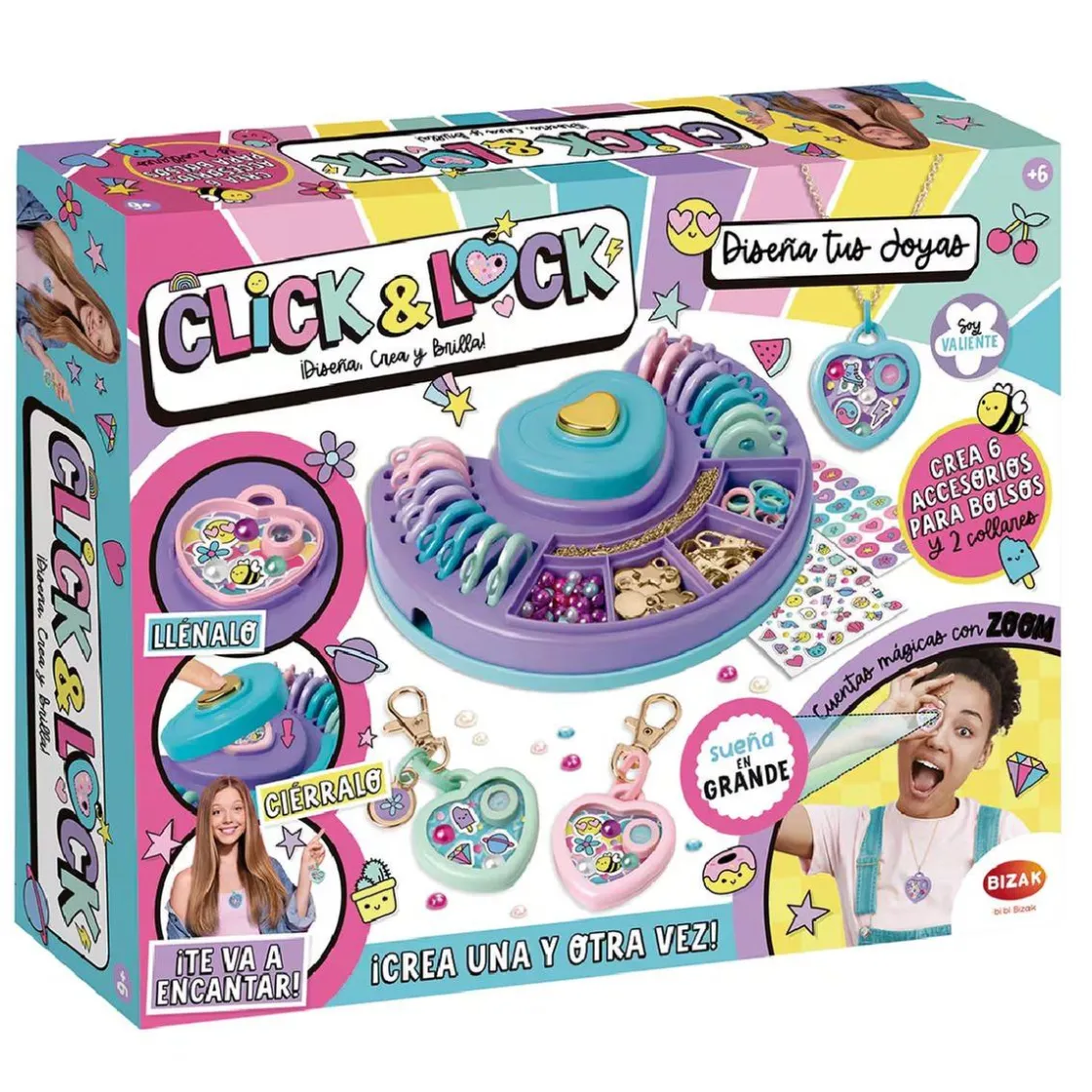 BIZAK Click & Lock - Diseña tus Joyas* Arte Y Manualidades