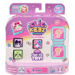 BIZAK Clickeez - Multi Pack 5 teclas Clickeez (Varios modelos)* Coleccionables Y Mini Mundos