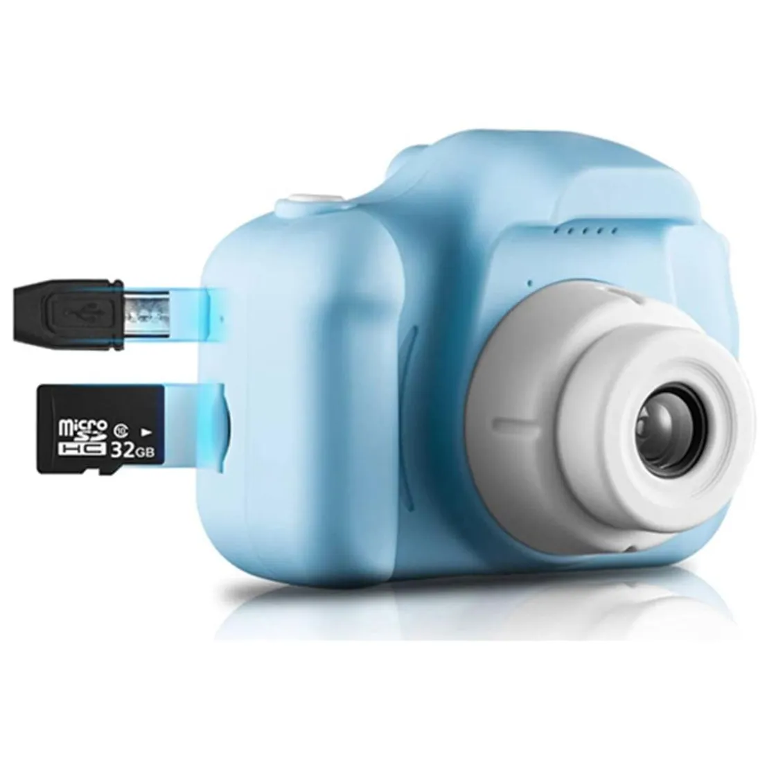 KLACK EUROPE Cámara digital infantil azul