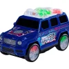 FUNKO UK LIMITED Coche de juguete con luces intermitentes, música y giros, incluye pilas ㅤ